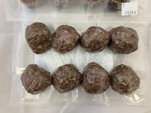 All Natural Angus Beef Meatballs, 10oz - frontierenaturalmeats