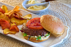 All Natural Grass-Fed Organic Smash & Grill Burgers 85/15 - frontierenaturalmeats