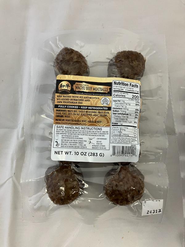 All Natural Wagyu Meatballs, 10oz – frontierenaturalmeats