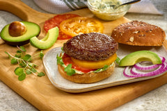 Natural Grass-Fed Smash & Grill Burgers 80/20 - frontierenaturalmeats