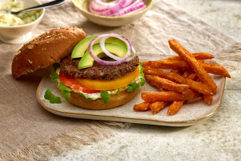 Natural Grass-Fed Smash & Grill Burgers 80/20 - frontierenaturalmeats