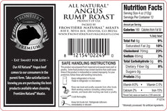All Natural Angus Rump Roast, 3 LBs - frontierenaturalmeats