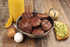 All Natural Elk Breakfast Sausage 90/10, 12 oz - frontierenaturalmeats