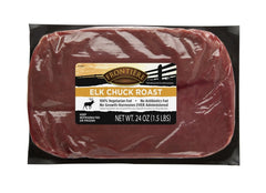 All Natural Elk Chuck Roast, 1.5 LBs - frontierenaturalmeats
