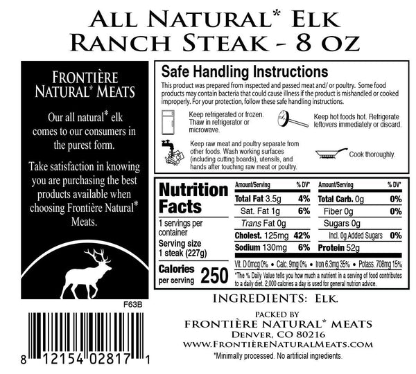 Elk Ranch Steaks – frontierenaturalmeats