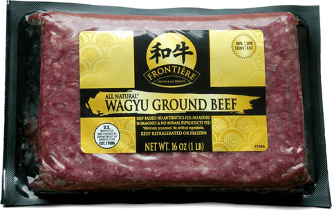 All Natural Wagyu Ground Beef 80% Lean - frontierenaturalmeats
