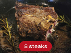 Elk Porterhouse Steaks - frontierenaturalmeats