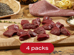 Elk Stew Meat - frontierenaturalmeats