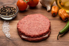 Organic Beef 1/4 LB Burgers 85% Lean - frontierenaturalmeats