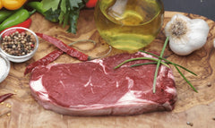 Organic Beef Ribeye Steak, 10 oz - frontierenaturalmeats