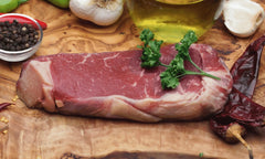 Organic Beef Strip Loin Steak, 10 oz - frontierenaturalmeats